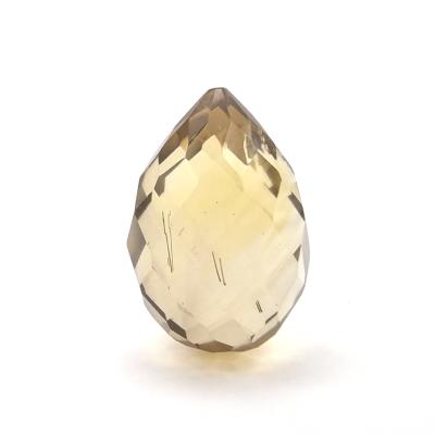 Lot De Citrines Naturelles Brutes - Ovale Facetté 9x7mm