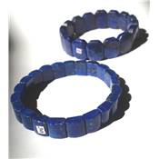 Lapis-Lazuli d'Afghanistan Bracelet Carré