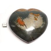 Jaspe Polychrome Coeur 05719