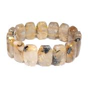 Cristal Rutile Bracelet Carré 05906