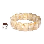 Cristal Rutile Bracelet Carré 05917