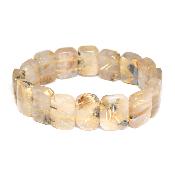 Cristal Rutile Bracelet Carré 05928