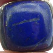 Lapis Lazuli Bague en Argent 13772 / Taille réglable