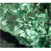 Malachite Fibreuse Pierre Brute n° 18028