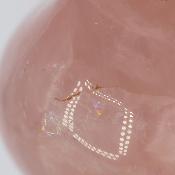 Quartz Rose Crâne n° 19902