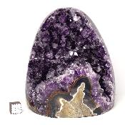 Améthyste du Brésil Mini géode 2444