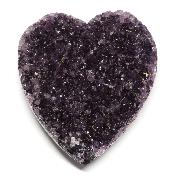 Améthyste d'Uruguay Coeur 2574
