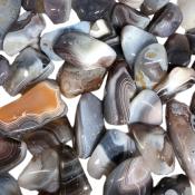 Agate Botswana Pierre Roulée