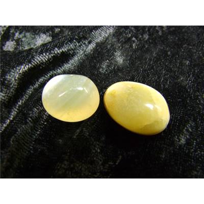 Agate Jaune d'Inde Pierre Roulée