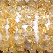 Citrine Chauffée (Améthyste Chauffée) Collier Baroque