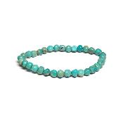 Turquoise de Chine Bracelet Grain de Café