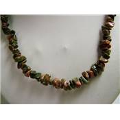 Unakite Collier Baroque
