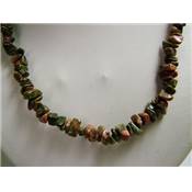 Unakite Collier Baroque