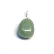 Aventurine Verte Pendentif Pierre Roulée