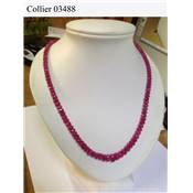 Rubis Collier 03488