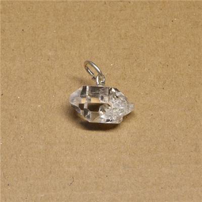 Cristal Diamant de Chine Pendentif Pierre Brute