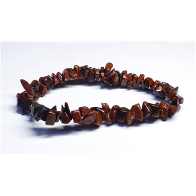 Obsidienne Acajou Bracelet Baroque