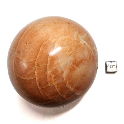 Pierre de Lune Orange Boule 04547