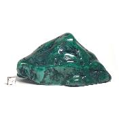 Malachite Morceau Poli n° 05343