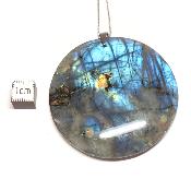 Labradorite pendentif disque 05653