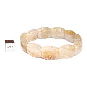 Cristal Rutile Bracelet Carré 05909