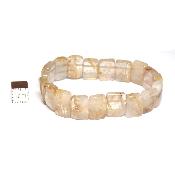 Cristal Rutile Bracelet Carré 05918