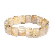 Cristal Rutile Bracelet Carré 05924