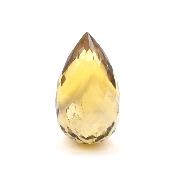 Citrine Naturelle Goutte Facettée 14544