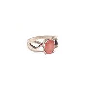 Rhodochrosite Bague en Argent 15068