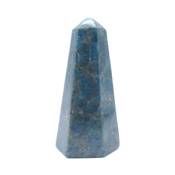 Apatite Bleue Pointe Unique Polie 18698