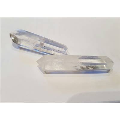 Cristal de Roche Biterminée - Porte-Couteaux (par 6 pièces)