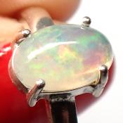 Opale d'Ethiopie Bague en Argent 2500