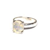 Opale d'Ethiopie Bague en Argent 2501