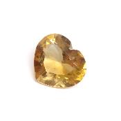 Citrine Naturelle Pierre Taillée en coeur 2530