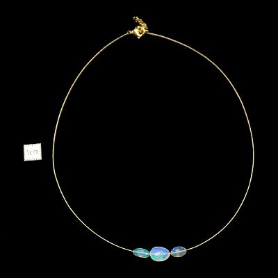 Opale d'Ethiopie collier 2779