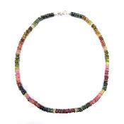 Tourmaline Multicolore Collier 04161