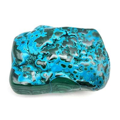 Chrysocolle Morceau Polie - Numrotes