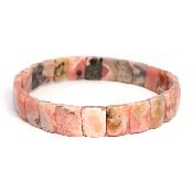 Rhodochrosite Bracelet Carré n° 04767
