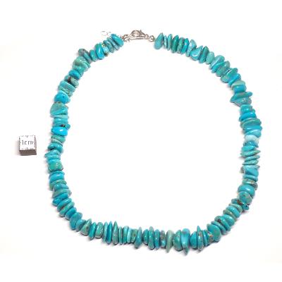 Turquoise de Chine Collier baroque 04912