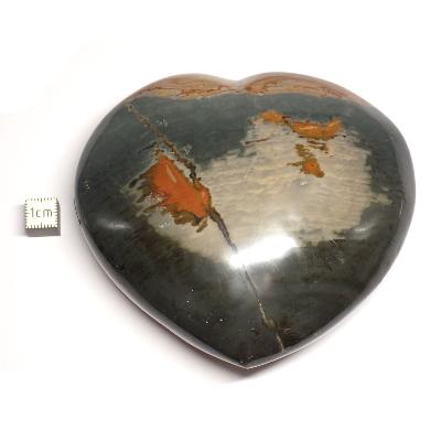 Jaspe Polychrome Coeur 05719