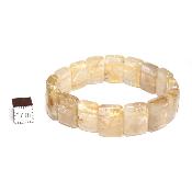 Cristal Rutile Bracelet Carré 05920