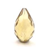 Citrine Naturelle Goutte Facettée 14542