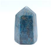 Apatite Bleue Pointe Unique Polie 18703