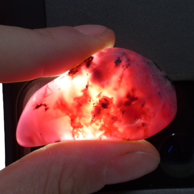 Rhodonite Pierre Roule Qualit Extra - Numrot(e)s