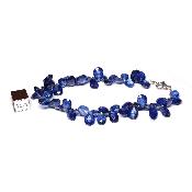 Cyanite Bleue bracelet pétale 2433