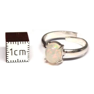 Opale d'Ethiopie Bague en Argent 2505