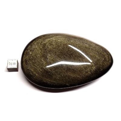 Obsidienne Dorée Galet 2555