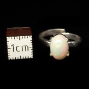 Opale d'Ethiopie Bague en Argent 2763