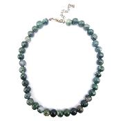 Agate Mousse Collier Roulé