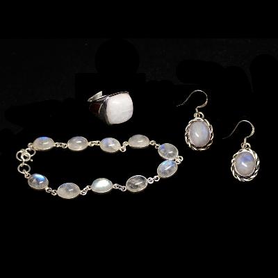 Pierre de Lune - Parure 